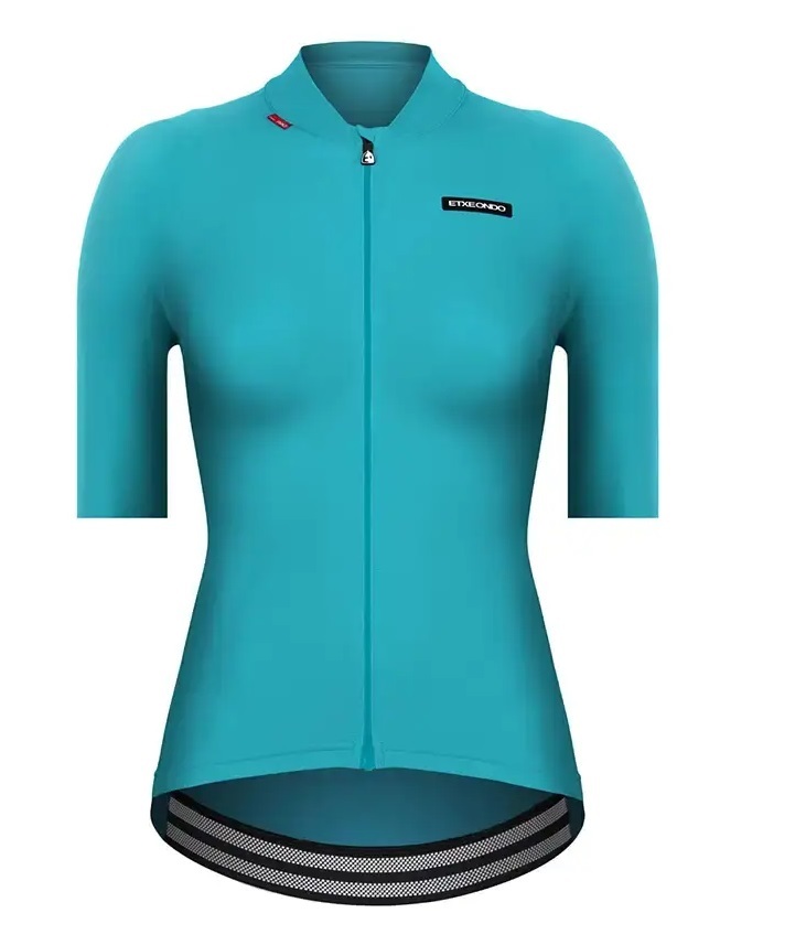 Etxeondo Alda 110LW Fietsshirt Korte Mouwen Blauw Dames