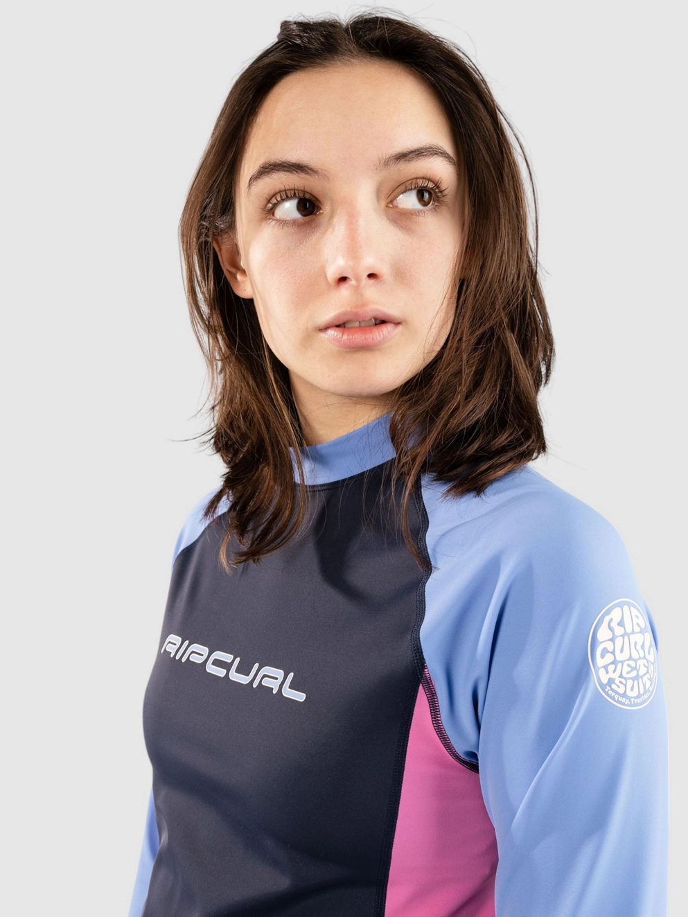 Rip Curl Block Party UPF 50+ Longsleeve Lycra mulitco