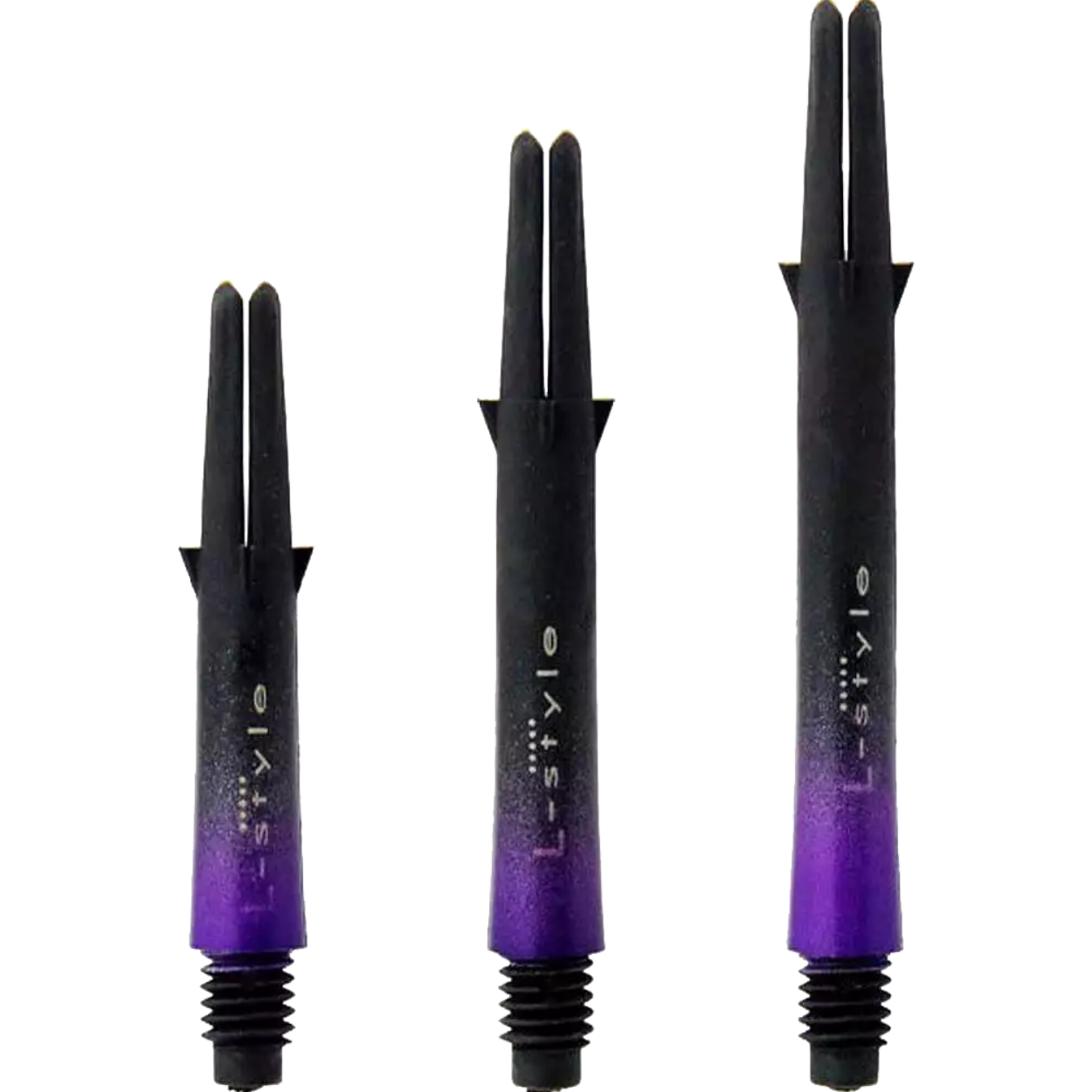 L-Style - Carbon L-Shaft Lock Straight TwoTone - Lila