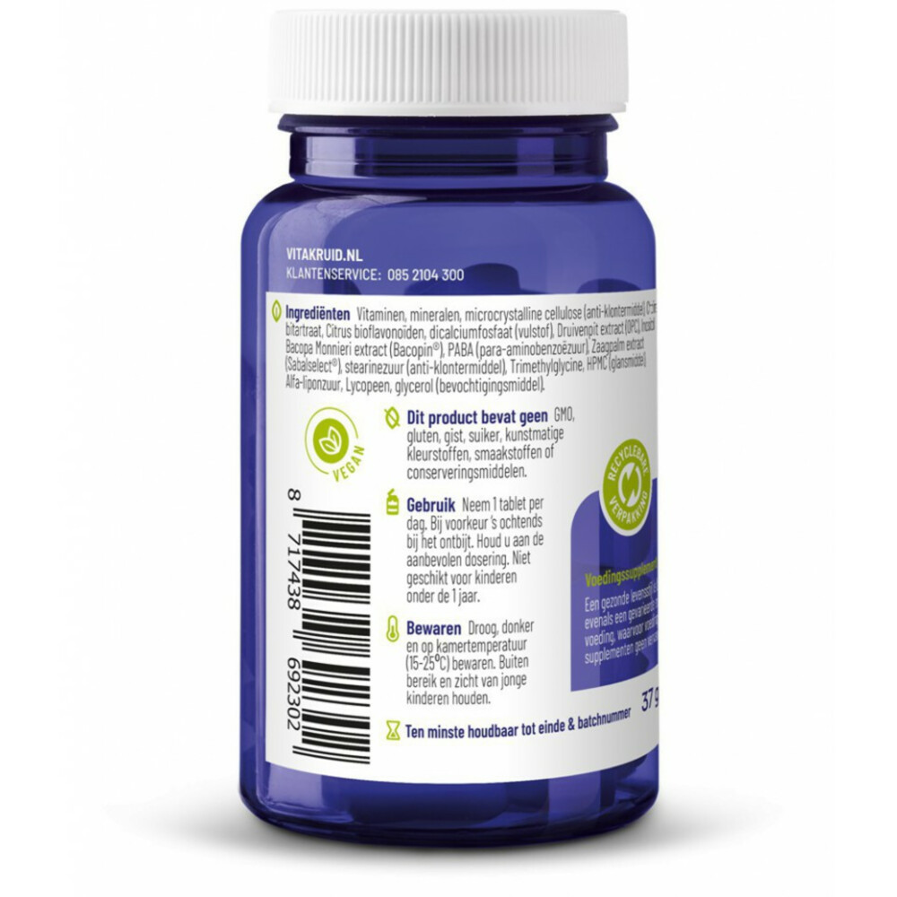 Vitakruid Multi Dag Man 50+30 tabletten