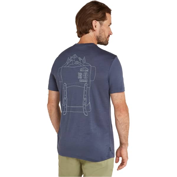 T-shirt randonnée ICEBREAKER M 150 TECH LITE SS TEE IB BACKPACK GRAPHITE