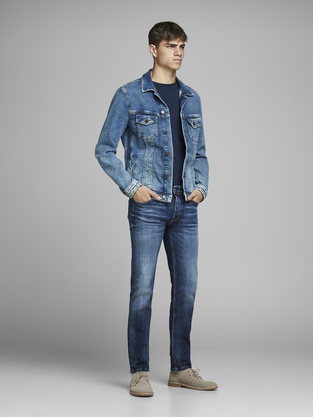 Jack & Jones Tapered-fit-Jeans »JJIMIKE JJORIGINAL CJ SN«, mit Five-Pocket-Design