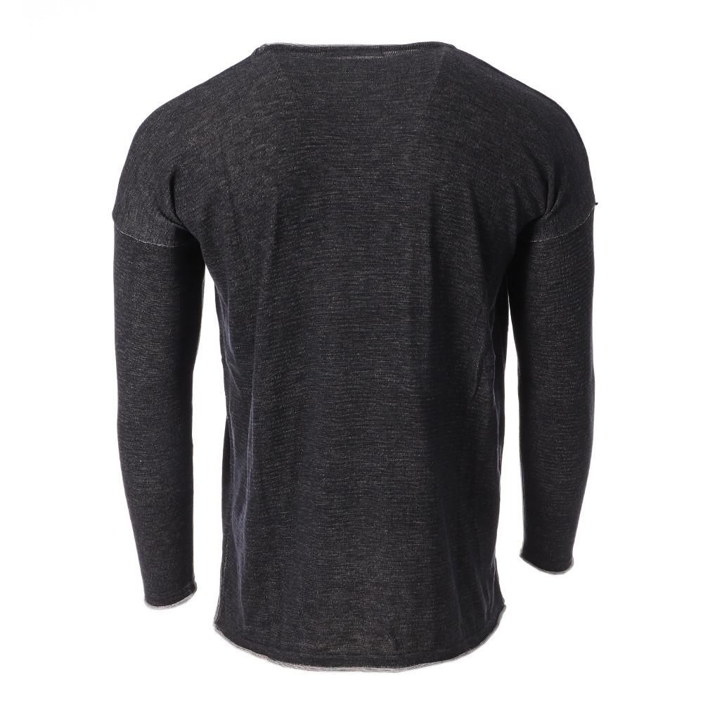 Paname Brothers Pull Gris/Noir Homme Paname Brothers 2553