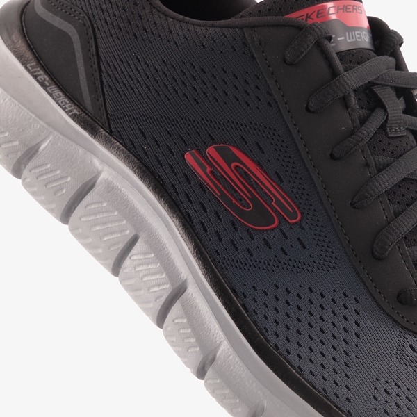 Skechers Track Ripkent heren sneakers zwart/grijs