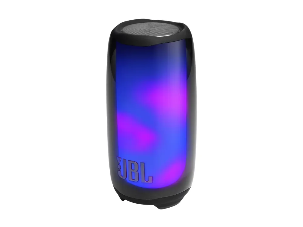 JBL Pulse 5 - Højttaler - til transportabel brug - trådløs - Bluetooth - App-kontrolleret - 2-vejs - sort