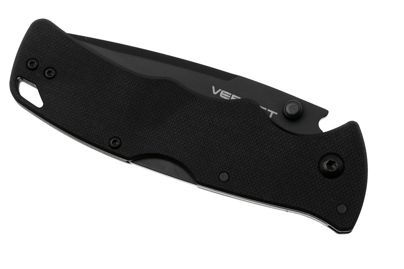 Cold Steel Verdict Spear Point FL-C3SP10A, DLC AUS10A, Black G10, zakmes