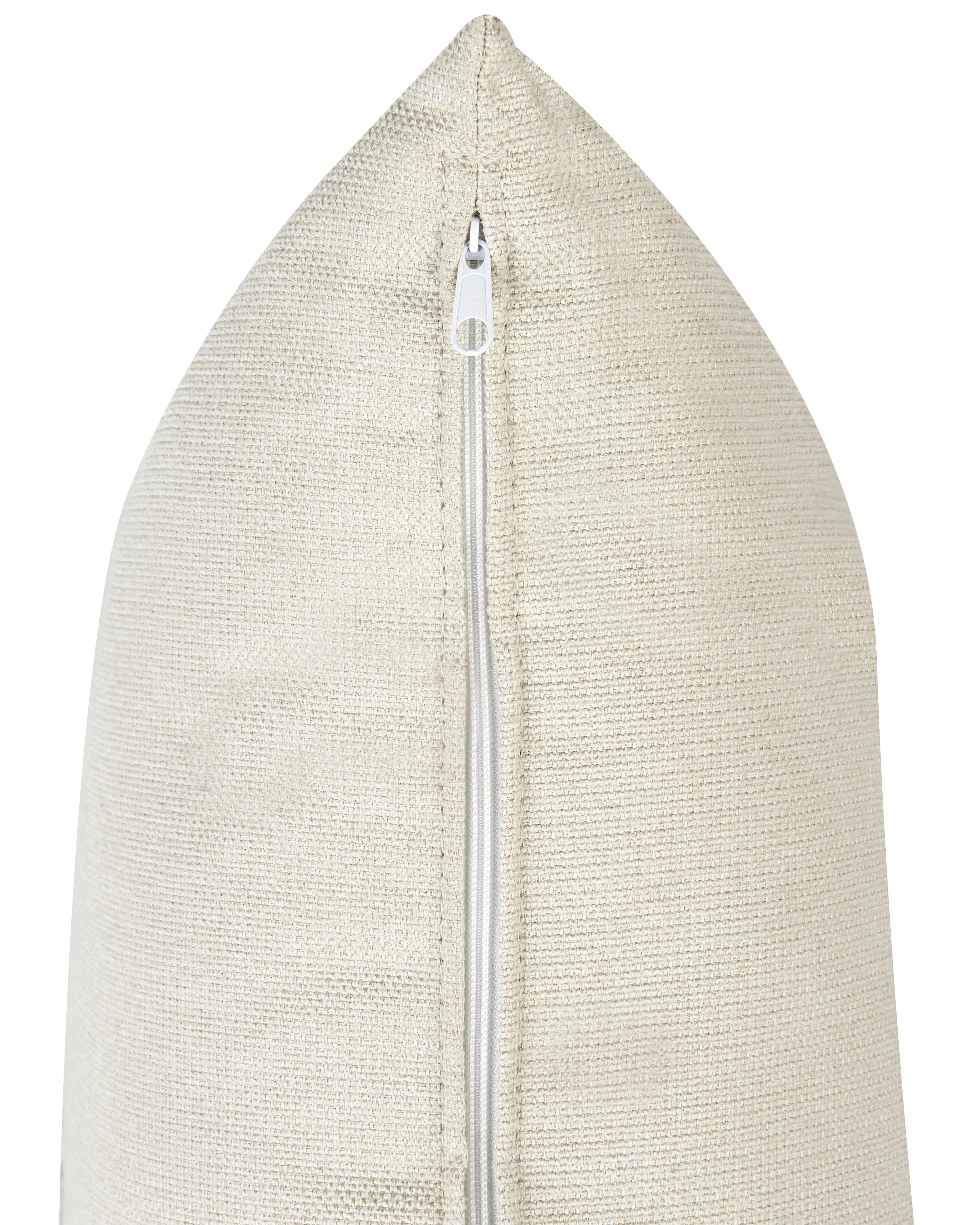 Fauteuil KUNES Stof Lichtbeige