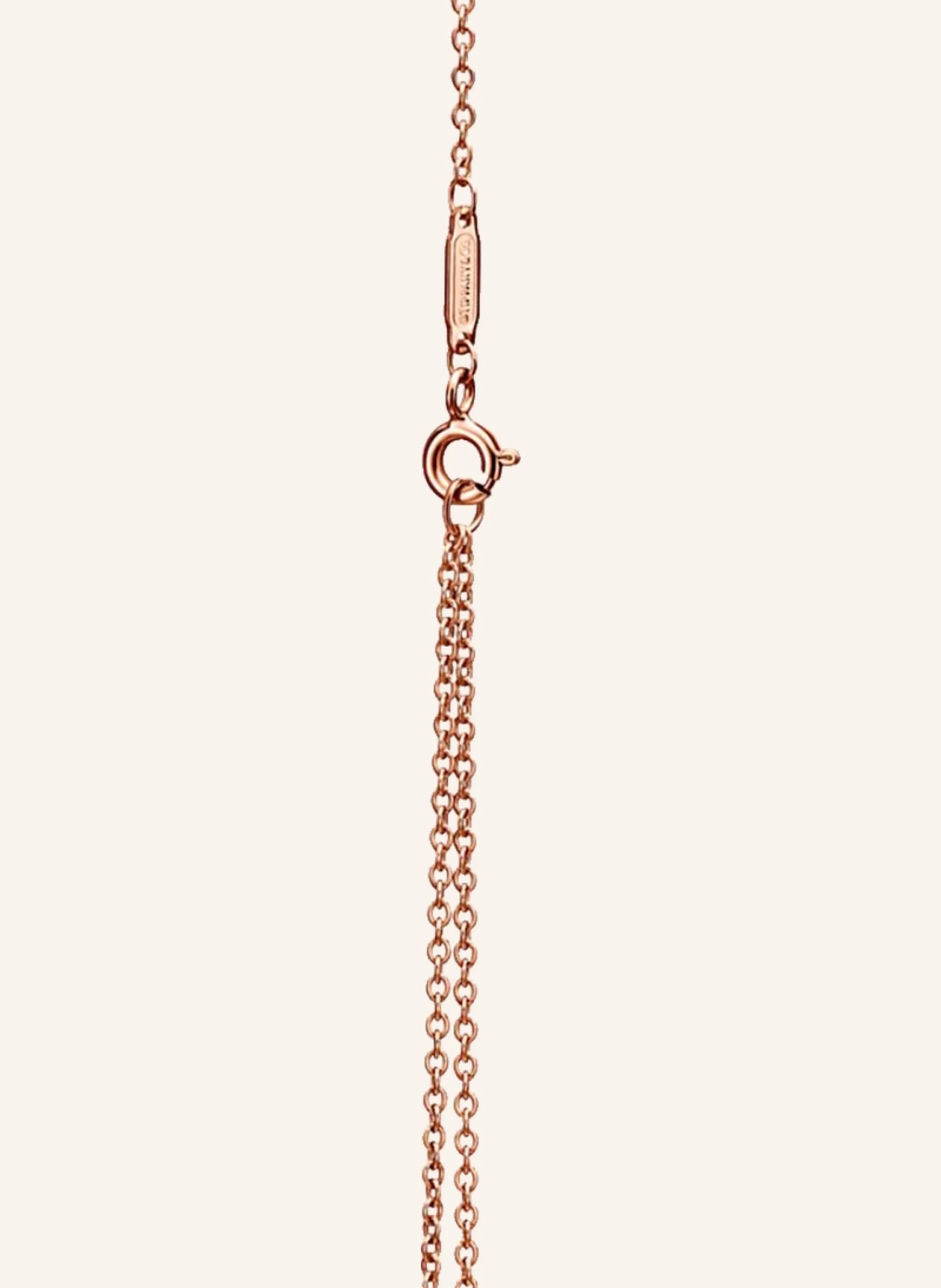 TIFFANY & Co. Tiffany Knot HALSKETTE aus 18 Karat Roségold