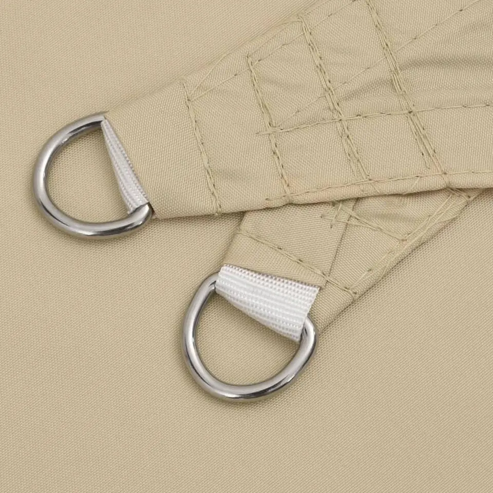 vidaXL - Zonnezeil - Beige - 3.6 x 3.6 m