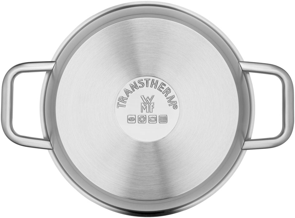 WMF Iconic Kookpan hoog met deksel - Ã220mm