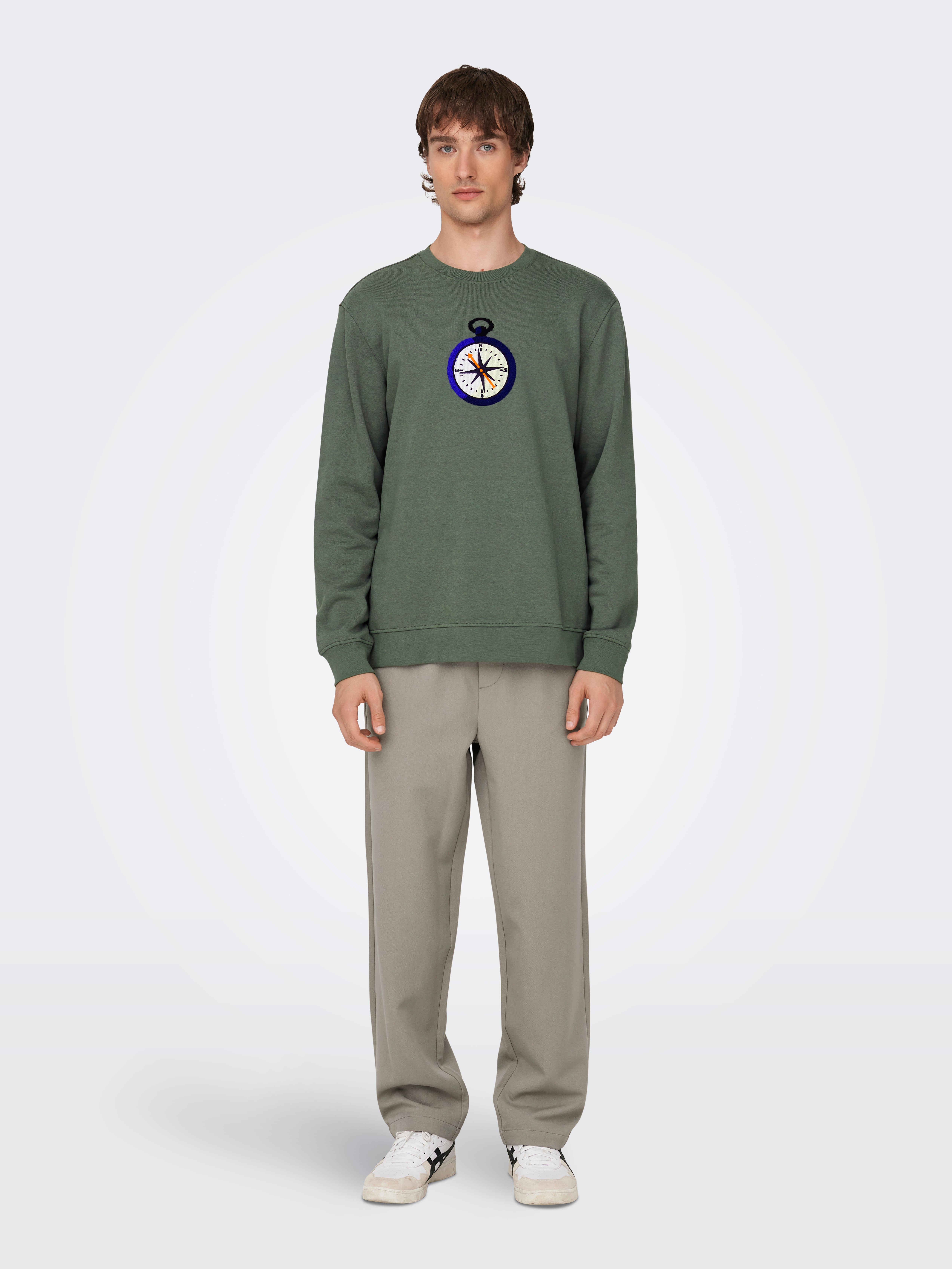 ONSOLIVER Sweatshirt Castor Gray