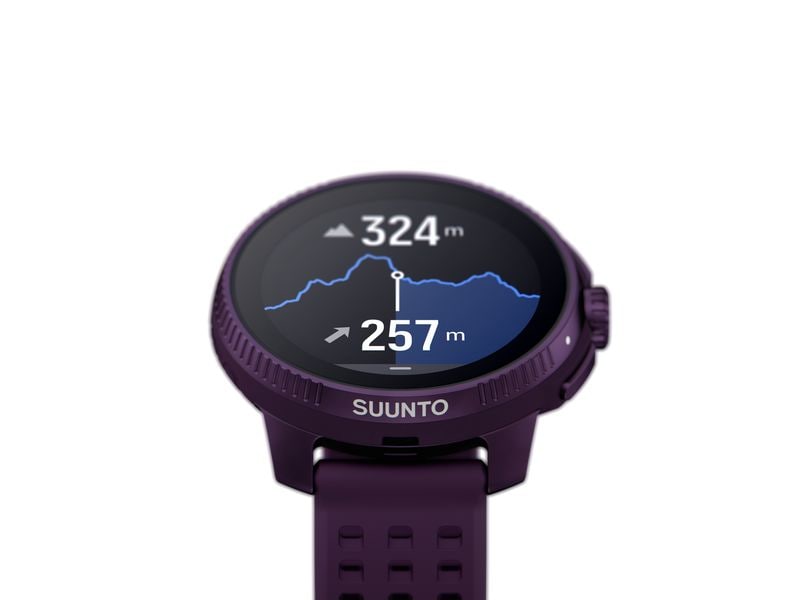 SUUNTO Sportuhr Race Titanium Amethyst Performance-Uhr