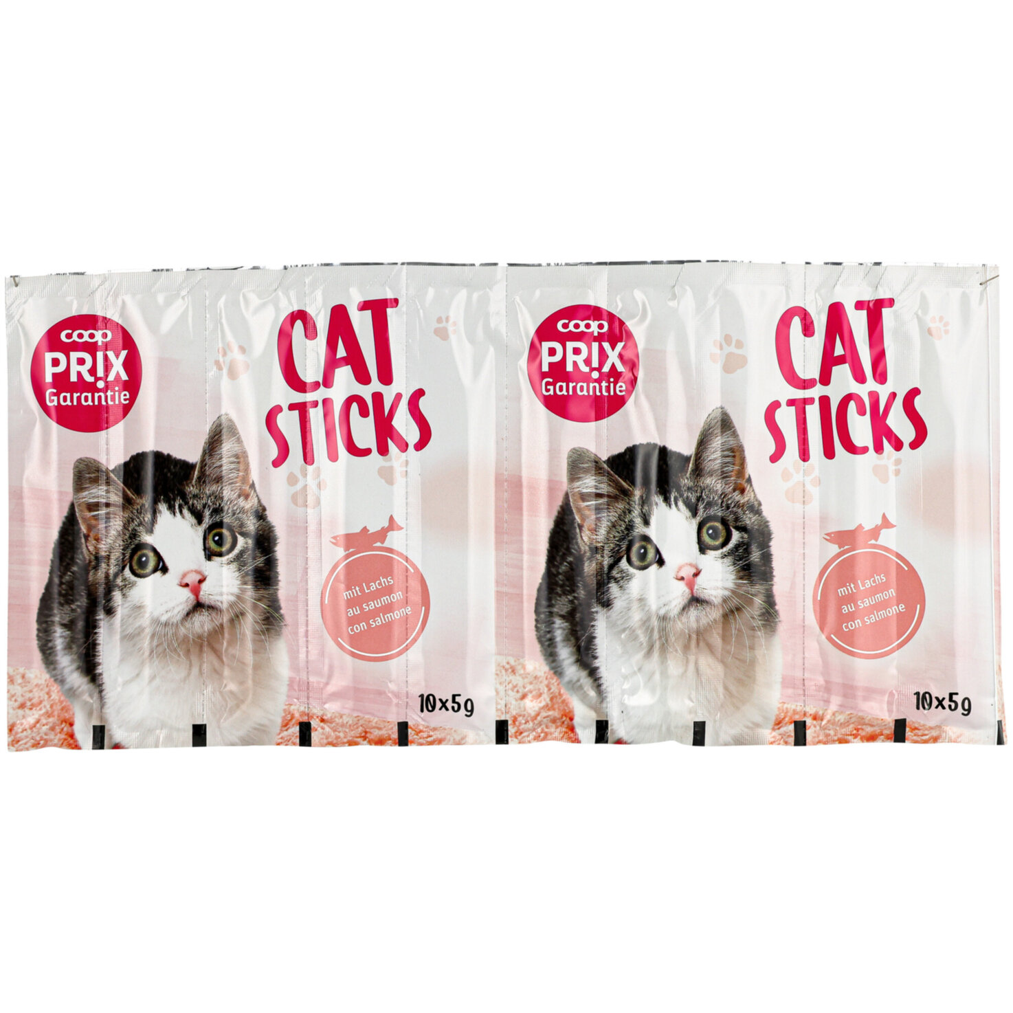 Prix Garantie Kaztensnack Sticks Lachs 10x5g