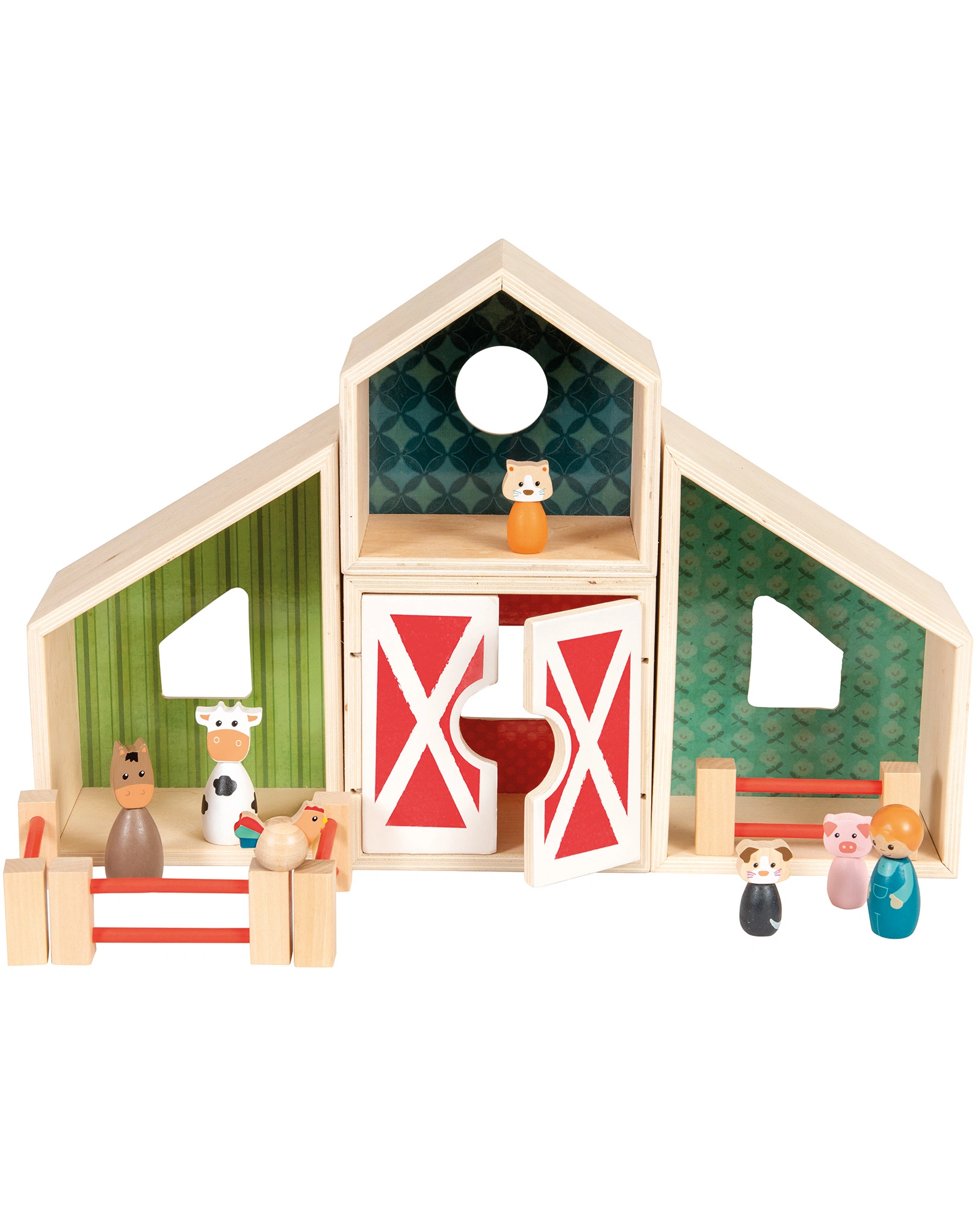 Holz-Bauernhof FARMHOUSE (35x31x11)