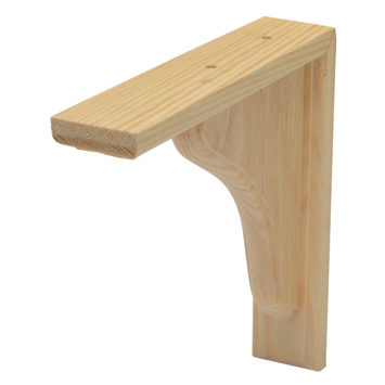 Plankdrager naturel vuren 20x20 cm
