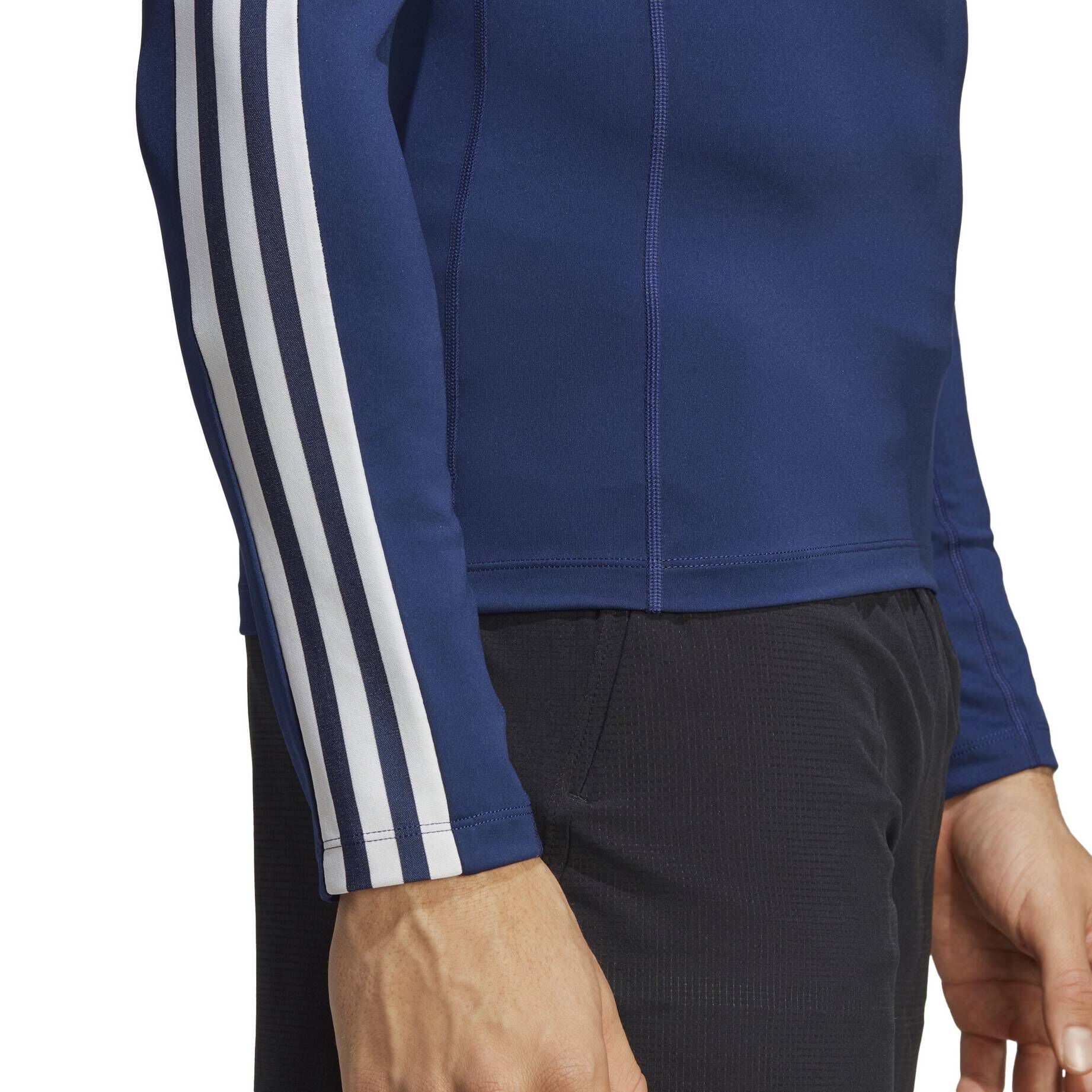 adidas Performance| Herren Trainingsshirt TECHFIT 3-STREIFEN TRAINING LONGSLEEVE