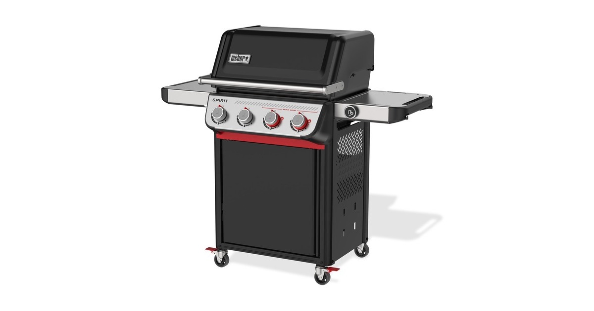 WeberSpirit EP-425 gasbarbecue  (Zwart, 4 branders)