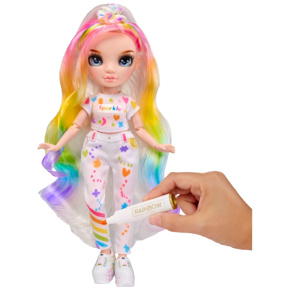 Regenbogenfarben & Kreative Mode DIY Puppe