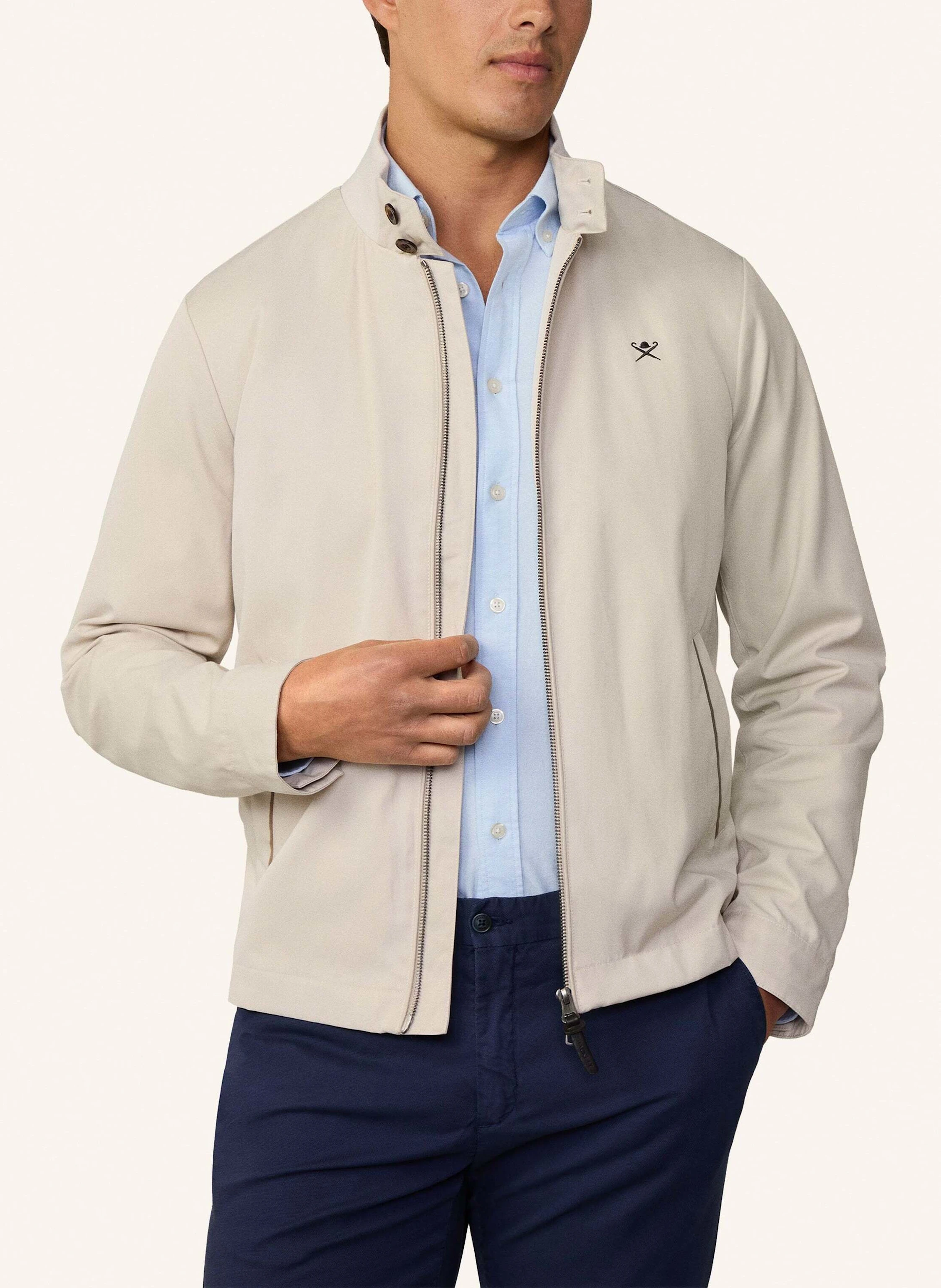 HACKETT LONDON Regenjacke COTTON HARRINGTON
