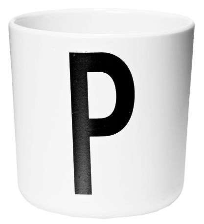 Design Letters Becher - Weiß m. P