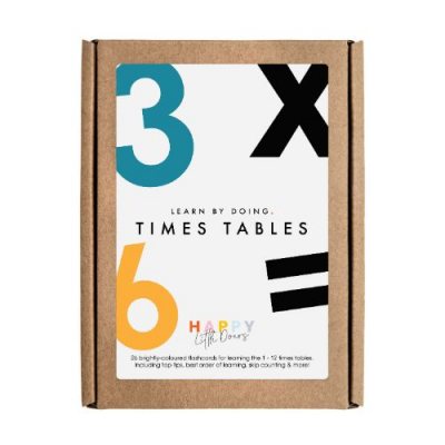 Learn By Doing Times Tables Flashcards