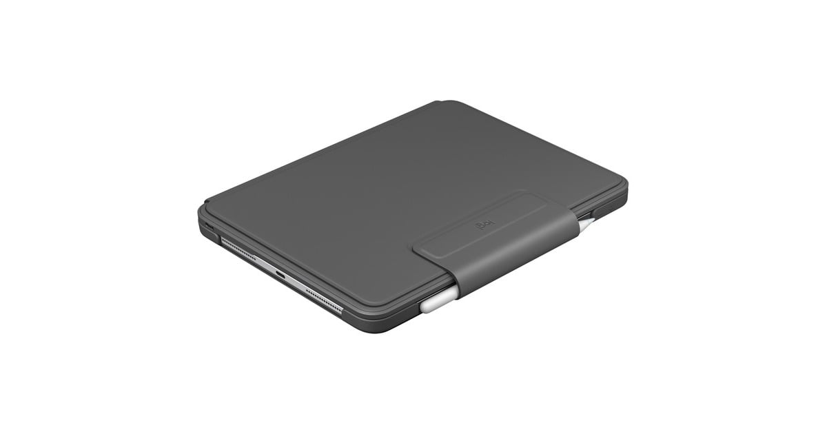 LogitechSlim Folio Pro for iPad Pro 11-inch (1st and 2nd gen) tablethoes  (Zwart, QWERTY - UK layout)