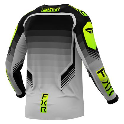 Maillot cross FXR CLUTCH PRO 24 2024 - Gris / Jaune