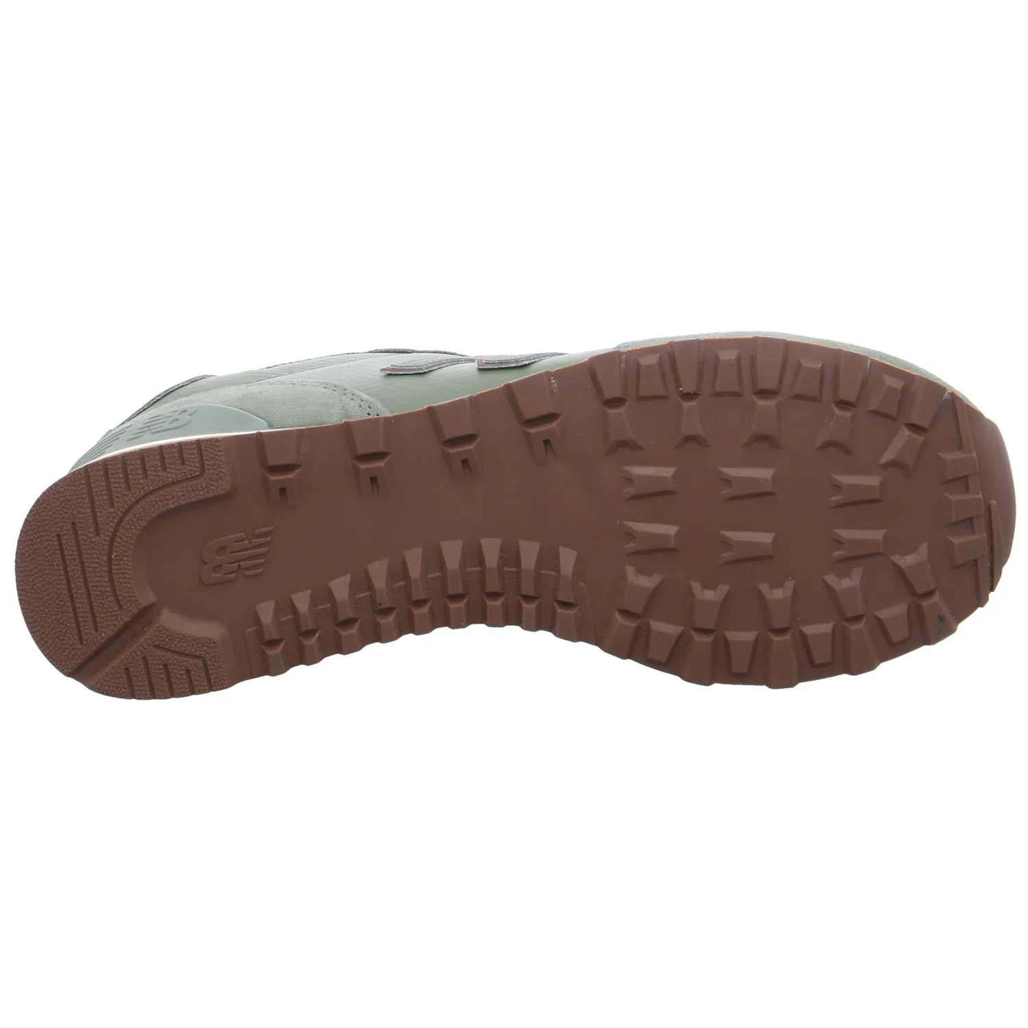 NEW BALANCE Sneaker- Skaterschuh Herren Olive Lederimitat