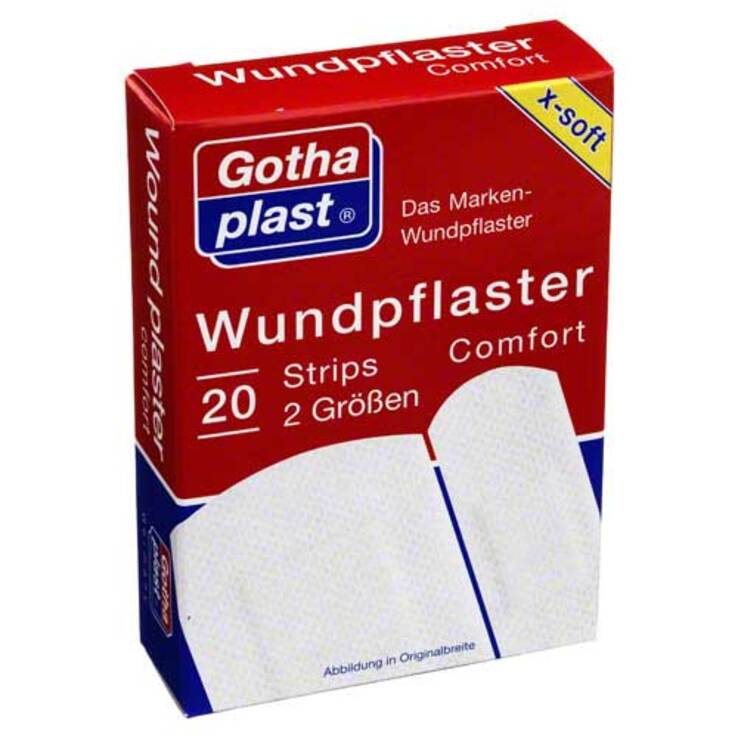 Gothaplast Wundpflaster comfort 2 Größen, 20 St