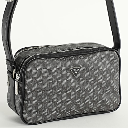 Sac A Main Femme HMJESE-P4129 Gris Anthracite Argenté