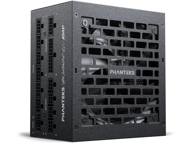 PHANTEKS AMP GH 1200W 80 PLUS Platinum-strømforsyning, PCIe 5.1, ATX 3.1 - 1.200 watt, sort
