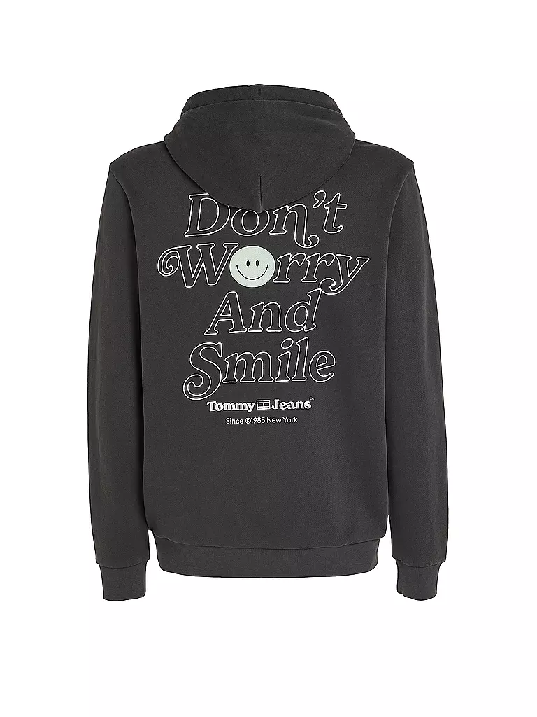 TOMMY JEANS Kapuzensweater - Hoodie  schwarz