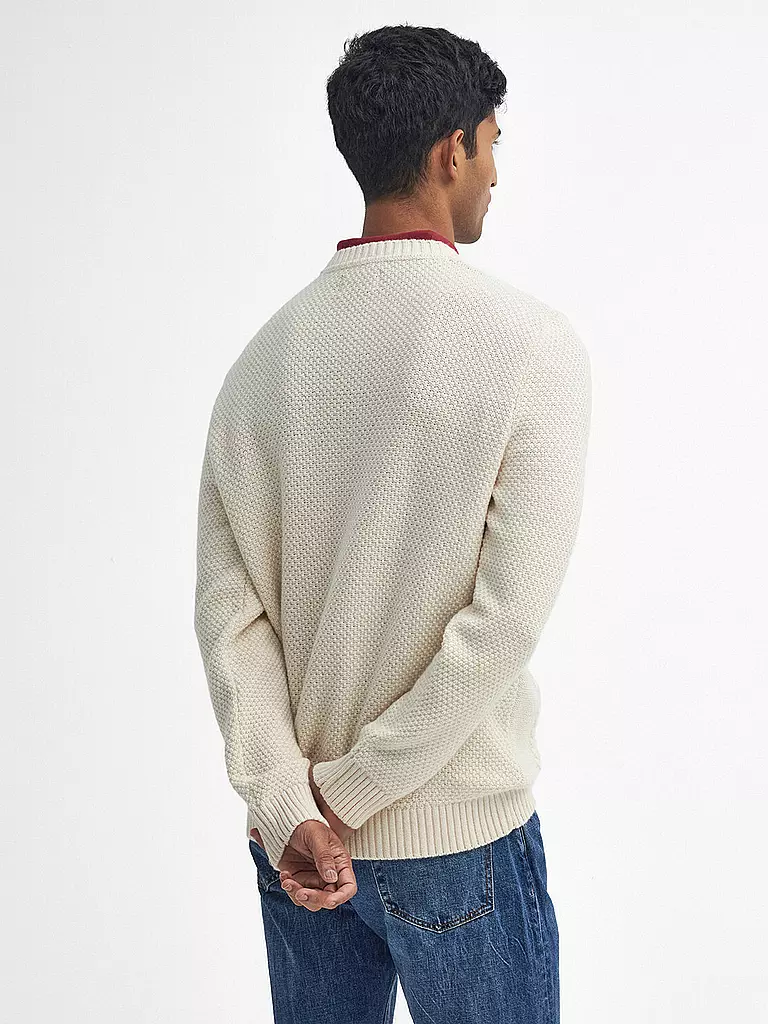 BARBOUR Pullover CASEY creme