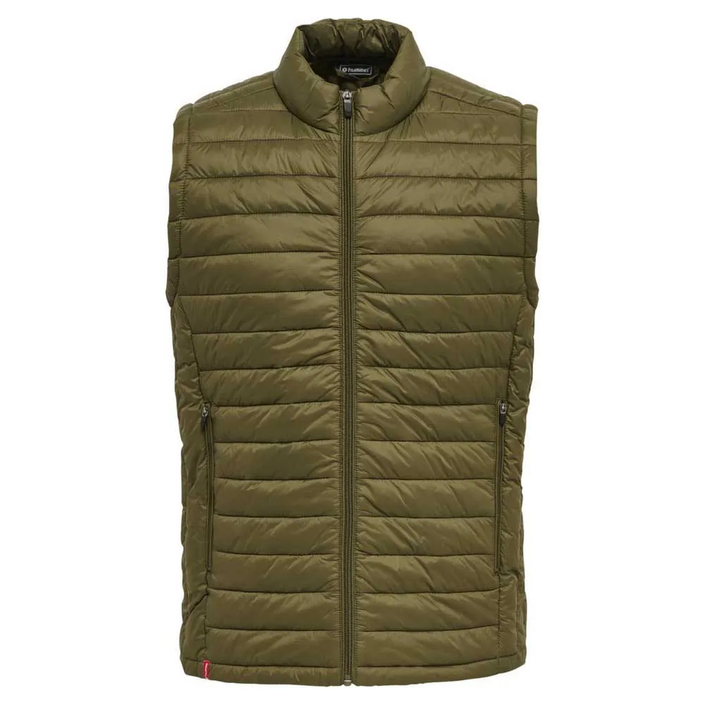 Colete acolchoado vermelho Hummel