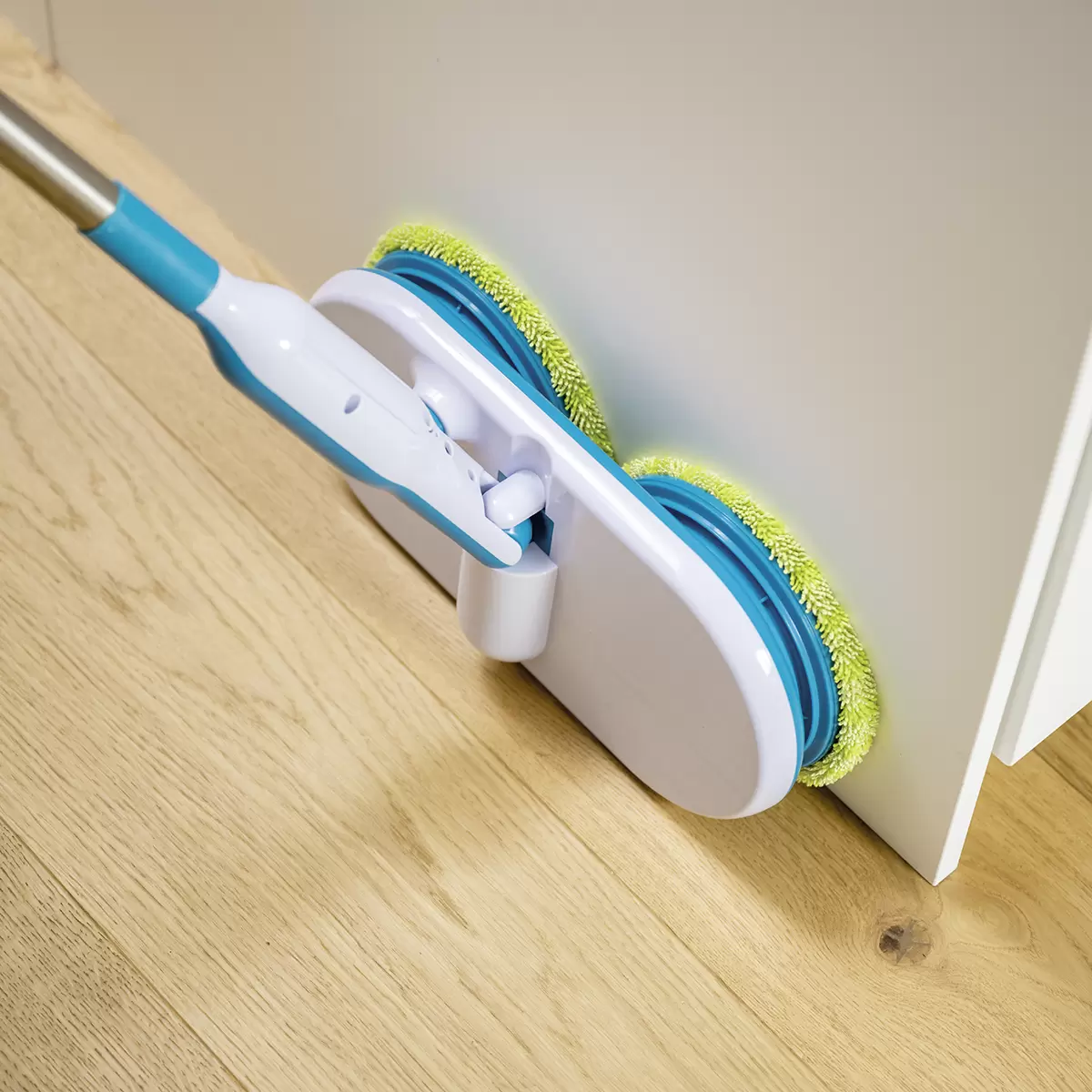 Elektro-Mop Hurrican Floating Mop weiss,blau