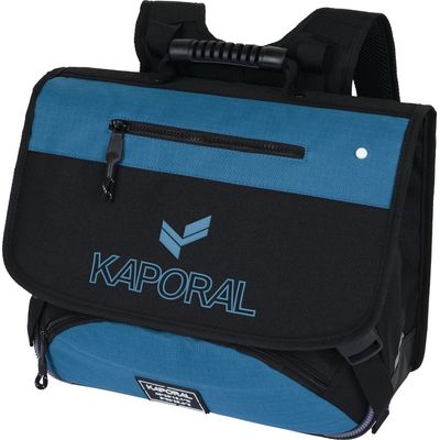 Cartable Kaporal Primaire - 38 cm - 2 compartiments - chine noir - Oberthur