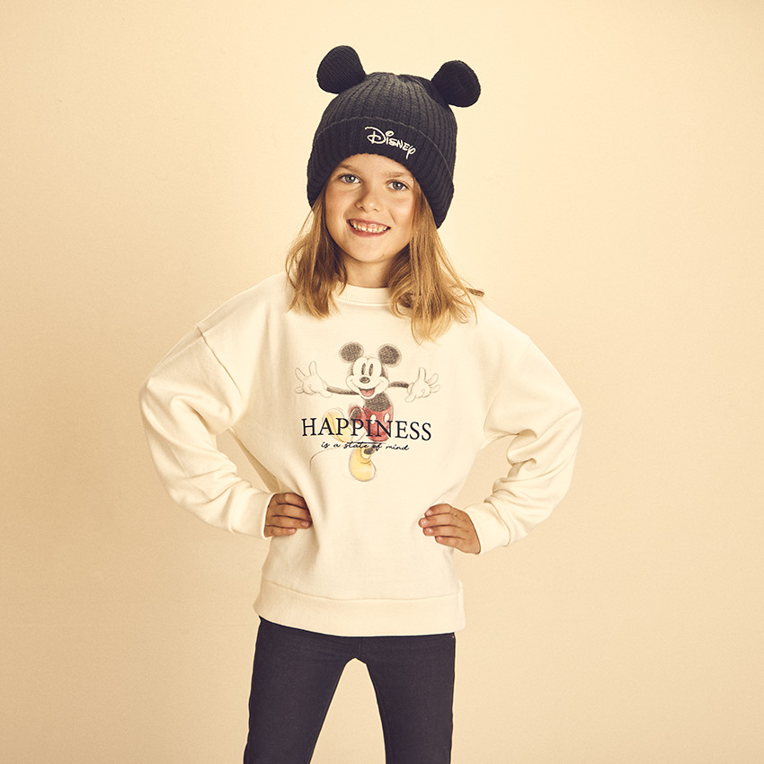 Sweat oversize print Mickey  pour enfant
