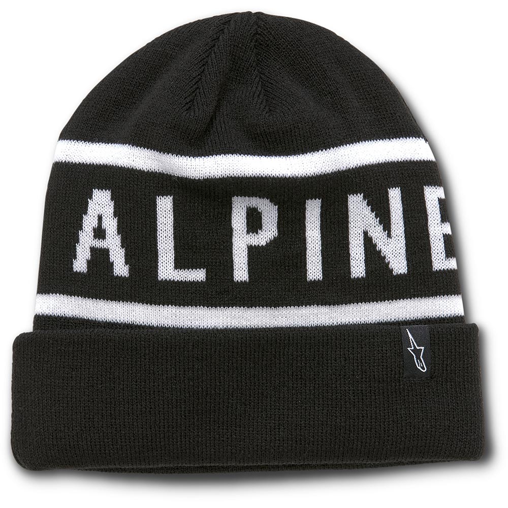 Alpinestars - Bonnet Wordy Cuff Noir / Blanc