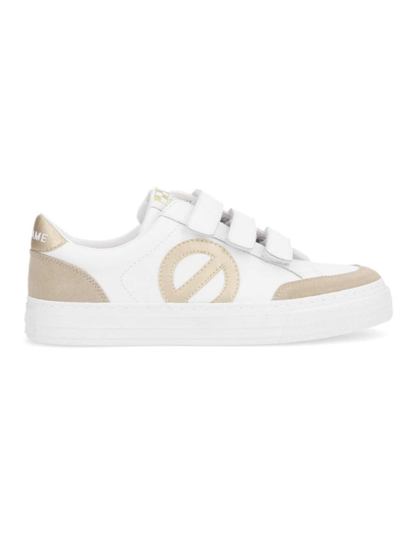 Sneakers STRIKE STRAPS White/Gold - No Name