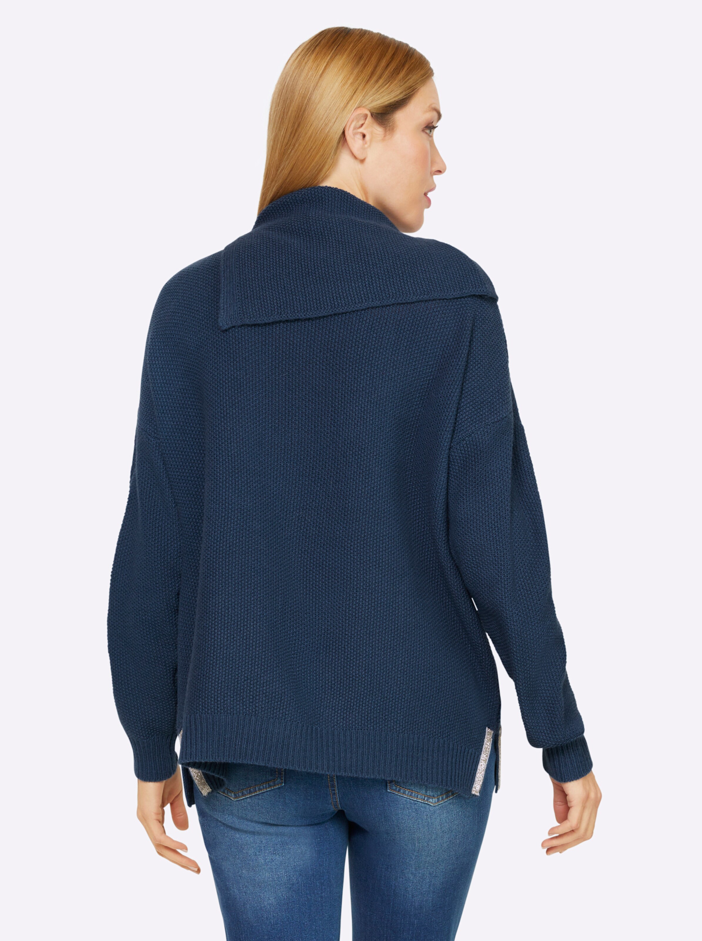 heine Pullover in dunkelblau