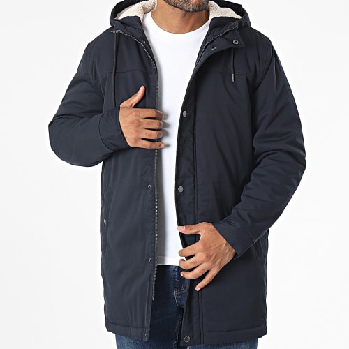 Parka Capuche Longue Alexander Bleu Marine