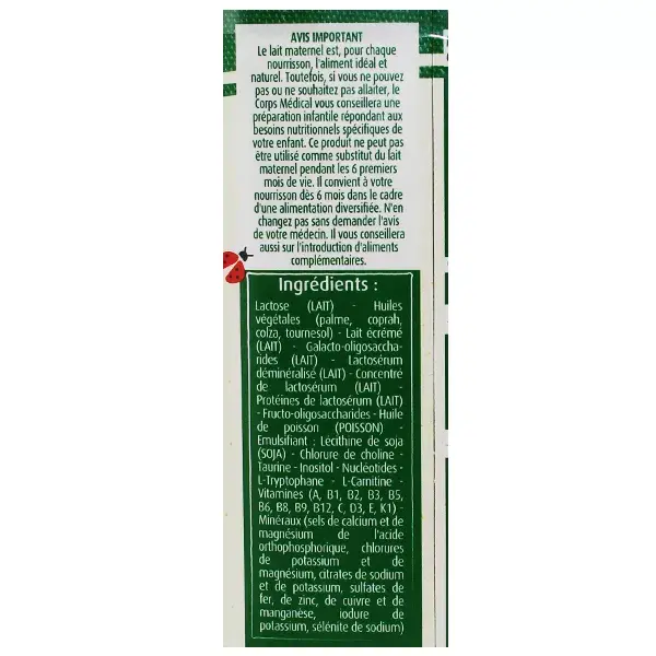 Blédina Blédilait Lait de Suite 2ème Âge 900g