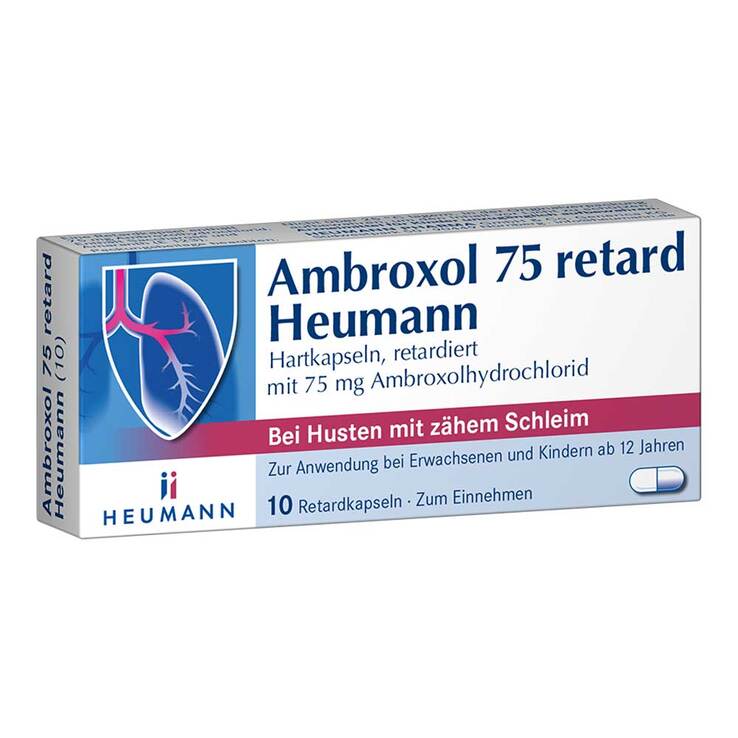 Ambroxol 75 retard Heumann Kapseln, 10 St