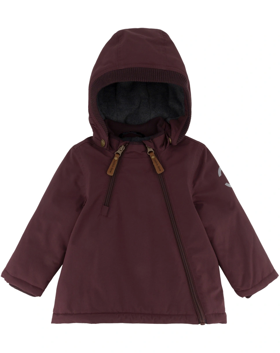 Winterjacke MINI SOLID in huckleberry