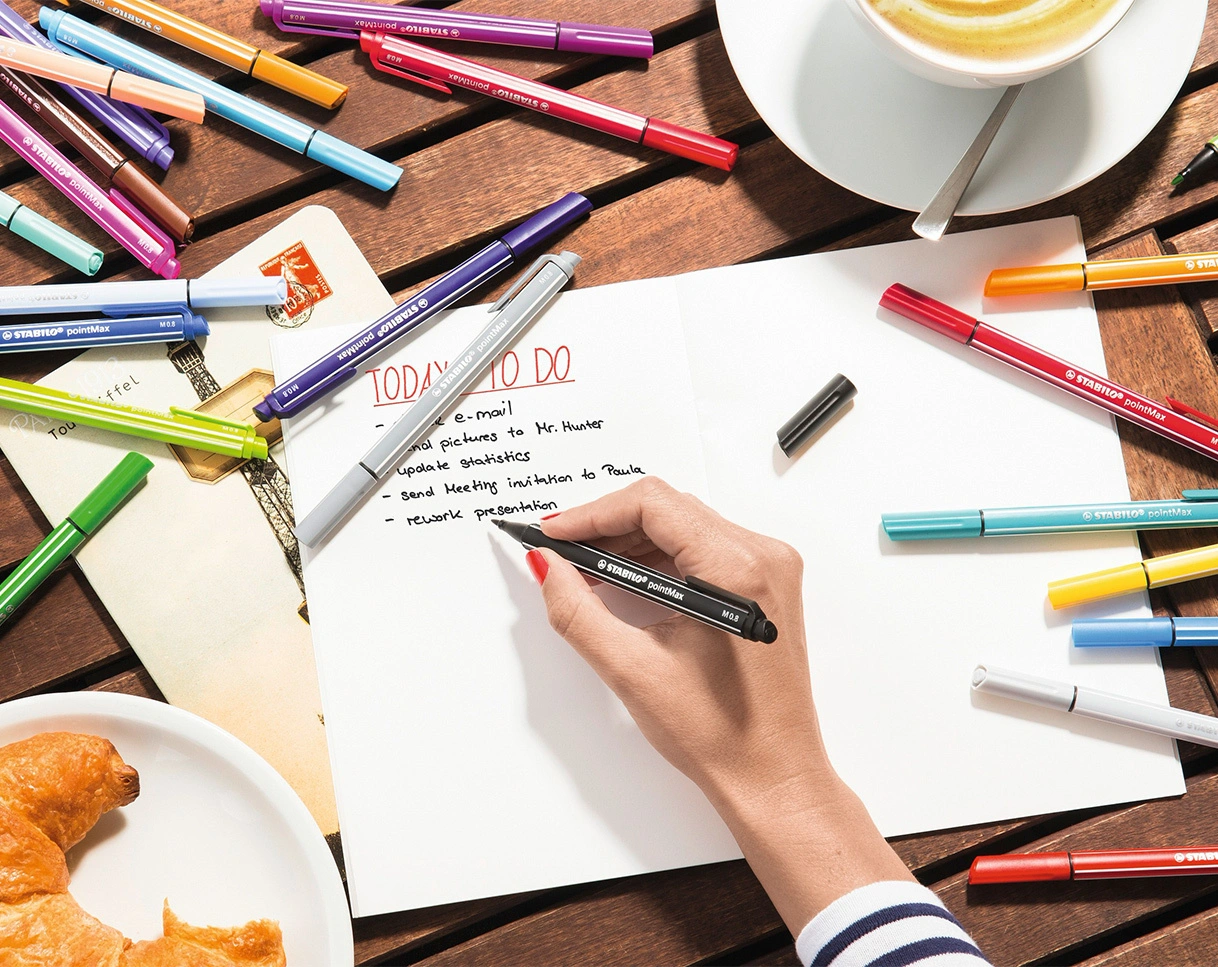 Filzstift STABILO® pointMax ARTY mit 32 Farben