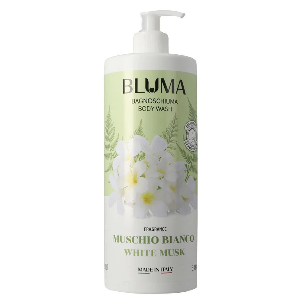 Gel douche Bluma Musc blanc 1L
