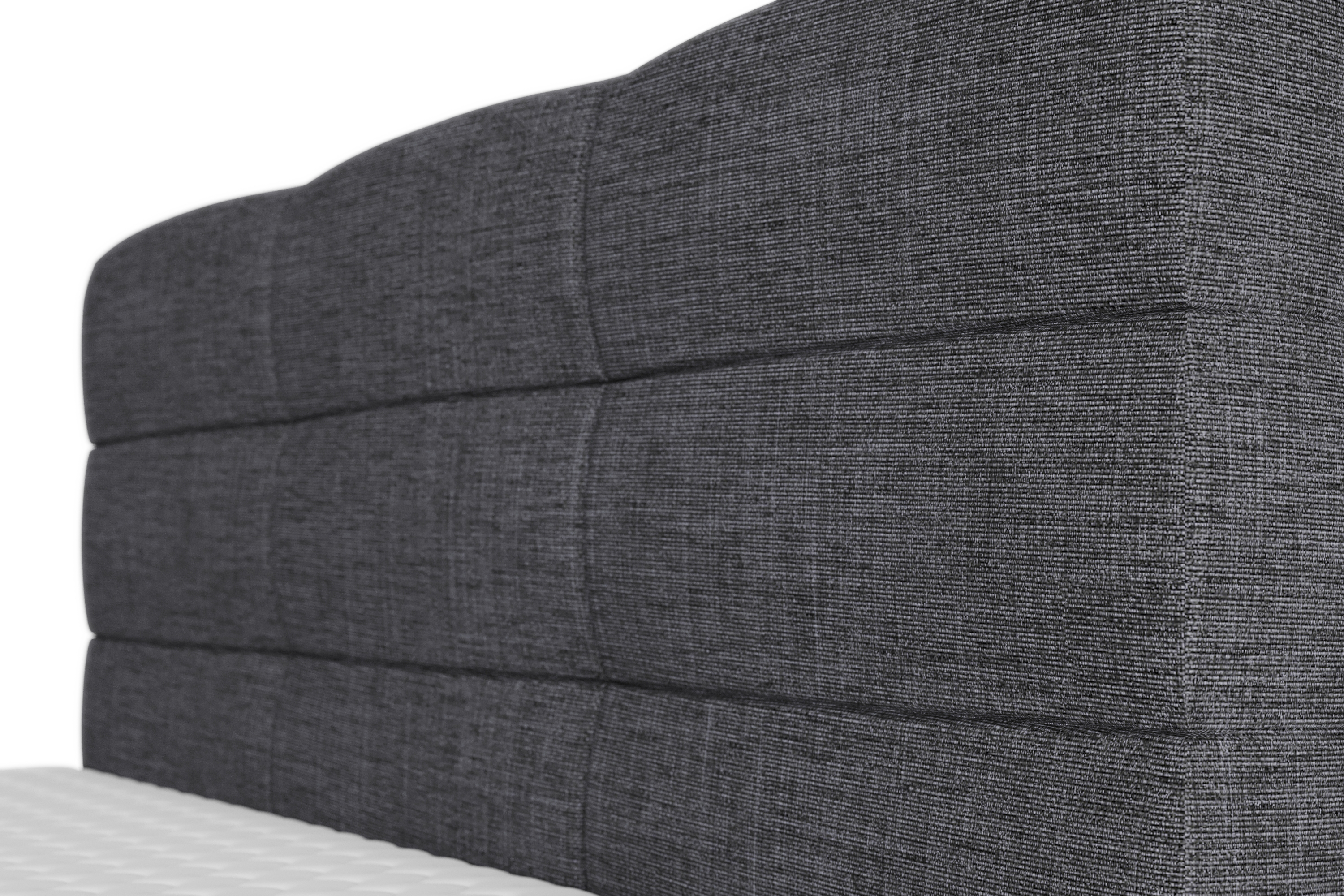 Boxspringbett MIDNIGHT 140 x 200 cm anthrazit