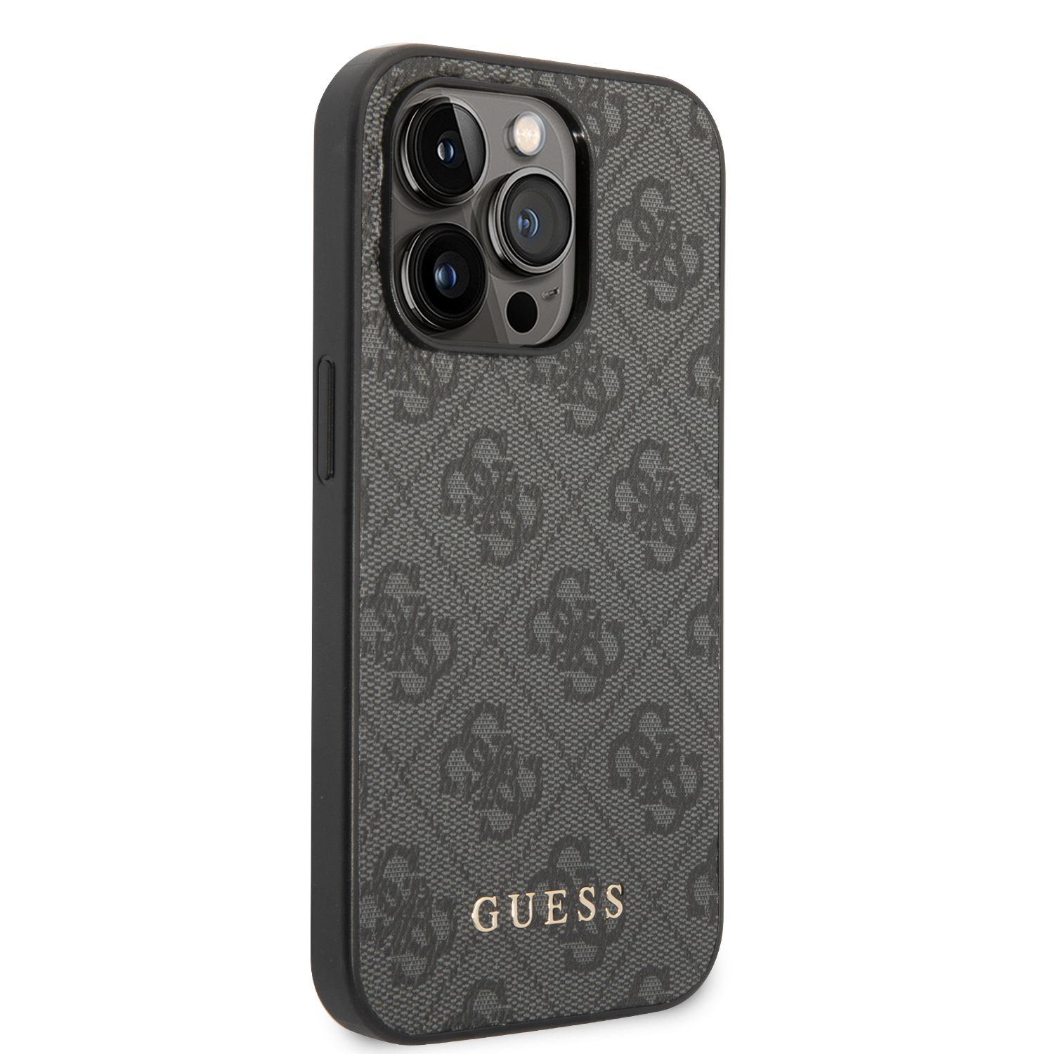 iPhone 14 Pro Hardcase Hülle Charms (GUHCP14LG4GFGR) - Grau