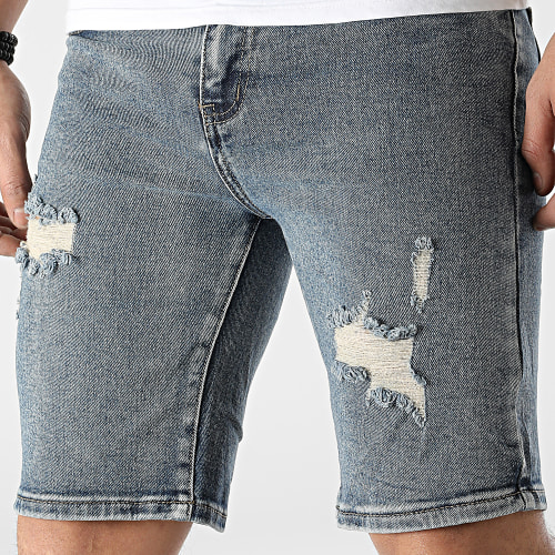 Short Jean Bleu Wash