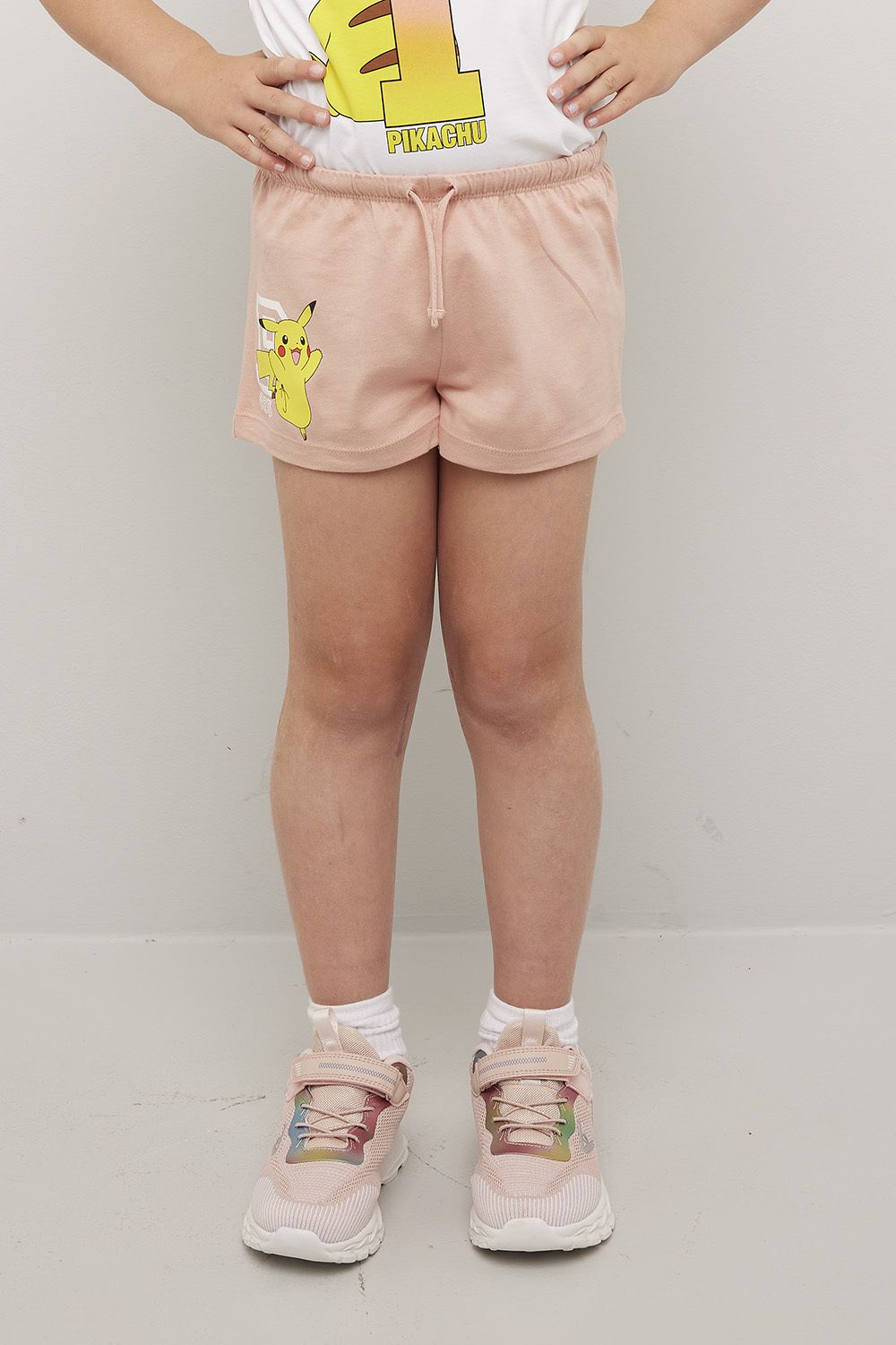 Shorts med Pikachu print